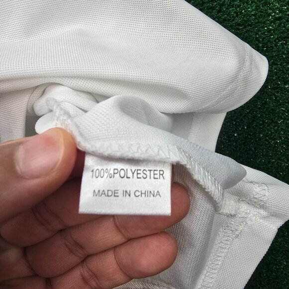 Chuco Golf Polo Shirt Mens XL‎ White Black Golf Performance Athletic Preppy - Picture 8 of 10